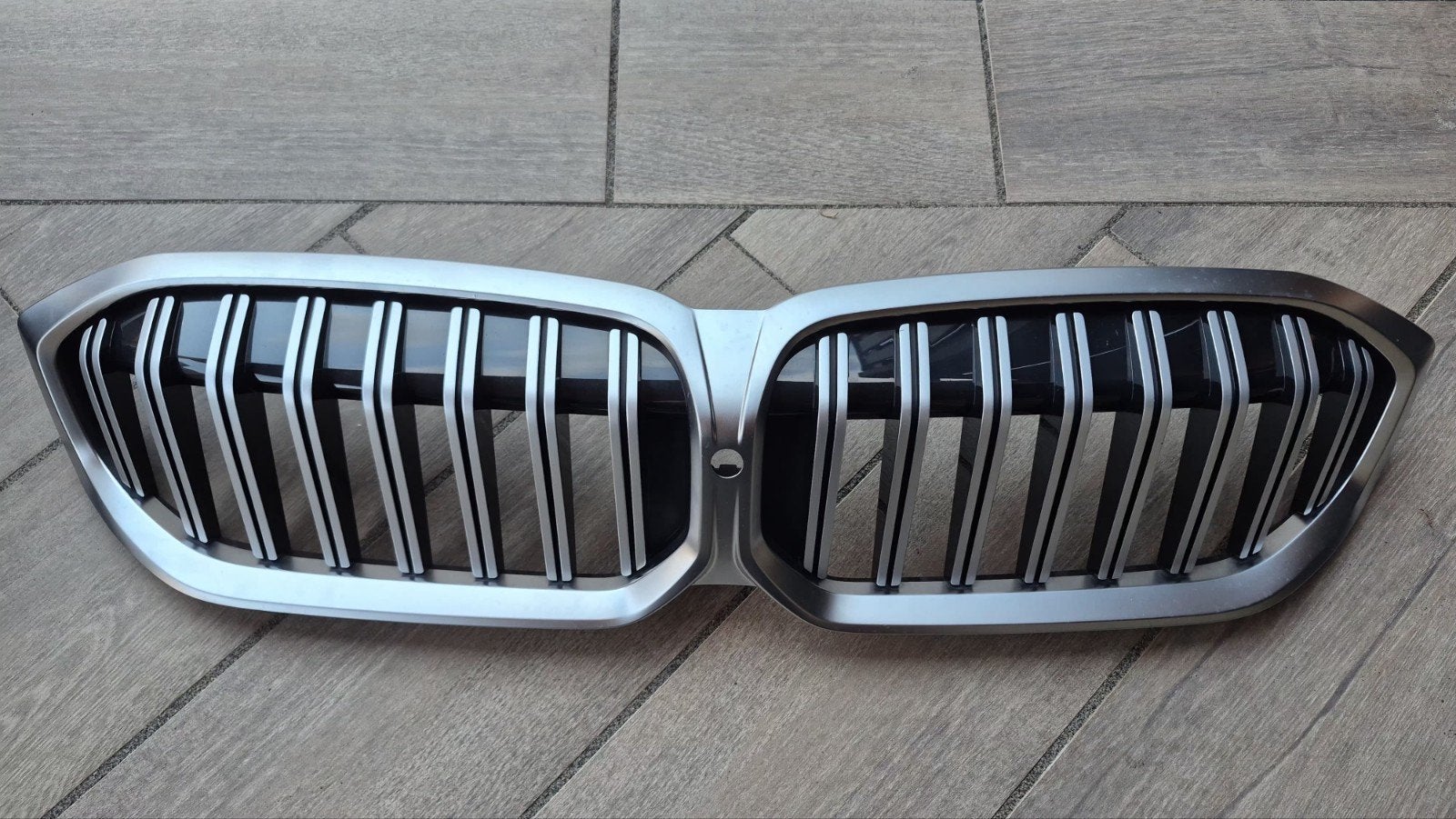Zilvergrijze nieren (grill) BMW 3 serie (G20/G21), Ophalen, Gebruikt, Voor, Bumper