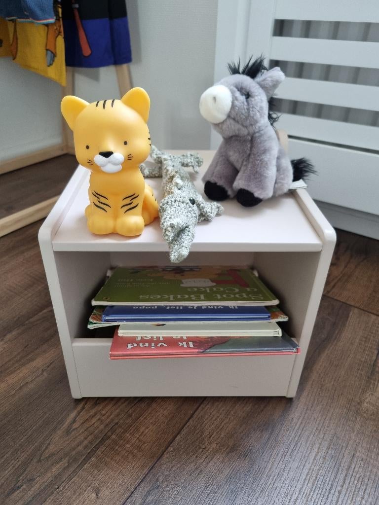 Roze speelgoedkisten speelgoedkist montessori boekenkist, Ophalen, Minder dan 50 cm, Minder dan 50 cm, Zo goed als nieuw