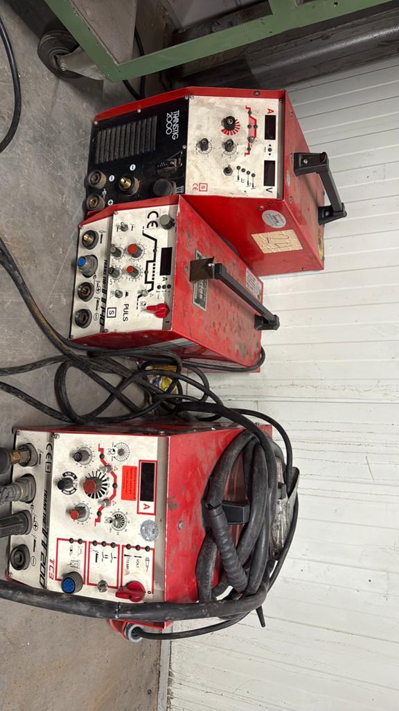 3 fronius tig las apparaten 2x werkend 1x onbekend, Ophalen, Gebruikt, 150 tot 250 ampère, Tig