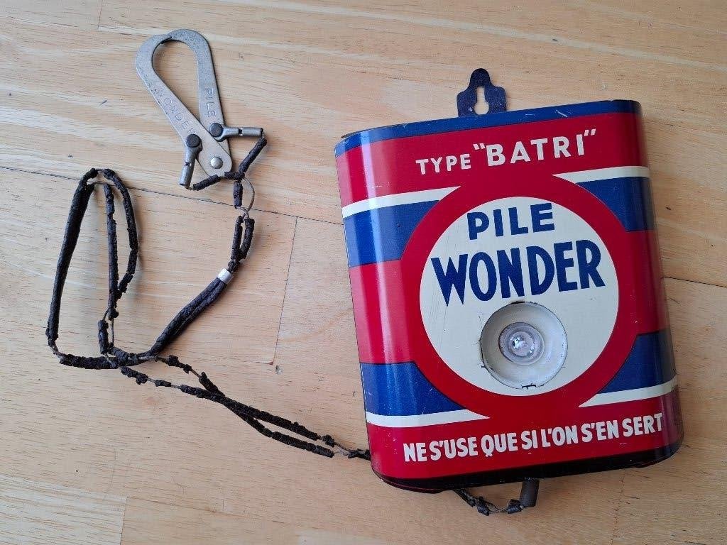 Oude controle batterij tester, Ophalen