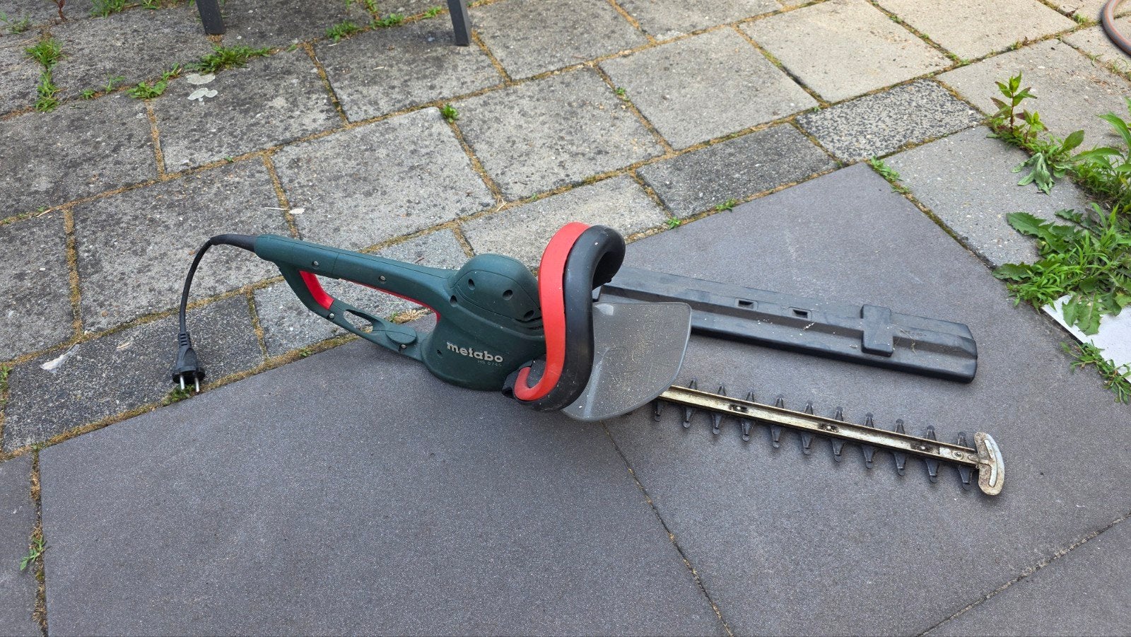 Metabo HS 8745 Heggenschaar - Elektrisch, Ophalen, Gebruikt, Elektrisch, Metabo