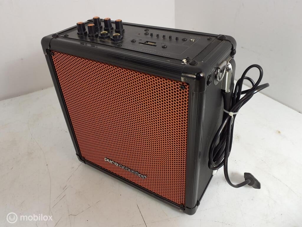 Pure Acoustics MCP-50 draagbaar entertainment muziek systeem, Gebruikt