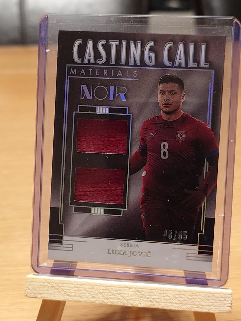 Panini Noir Luka Jovic Serbia Patch /65, Verzenden, Zo goed als nieuw