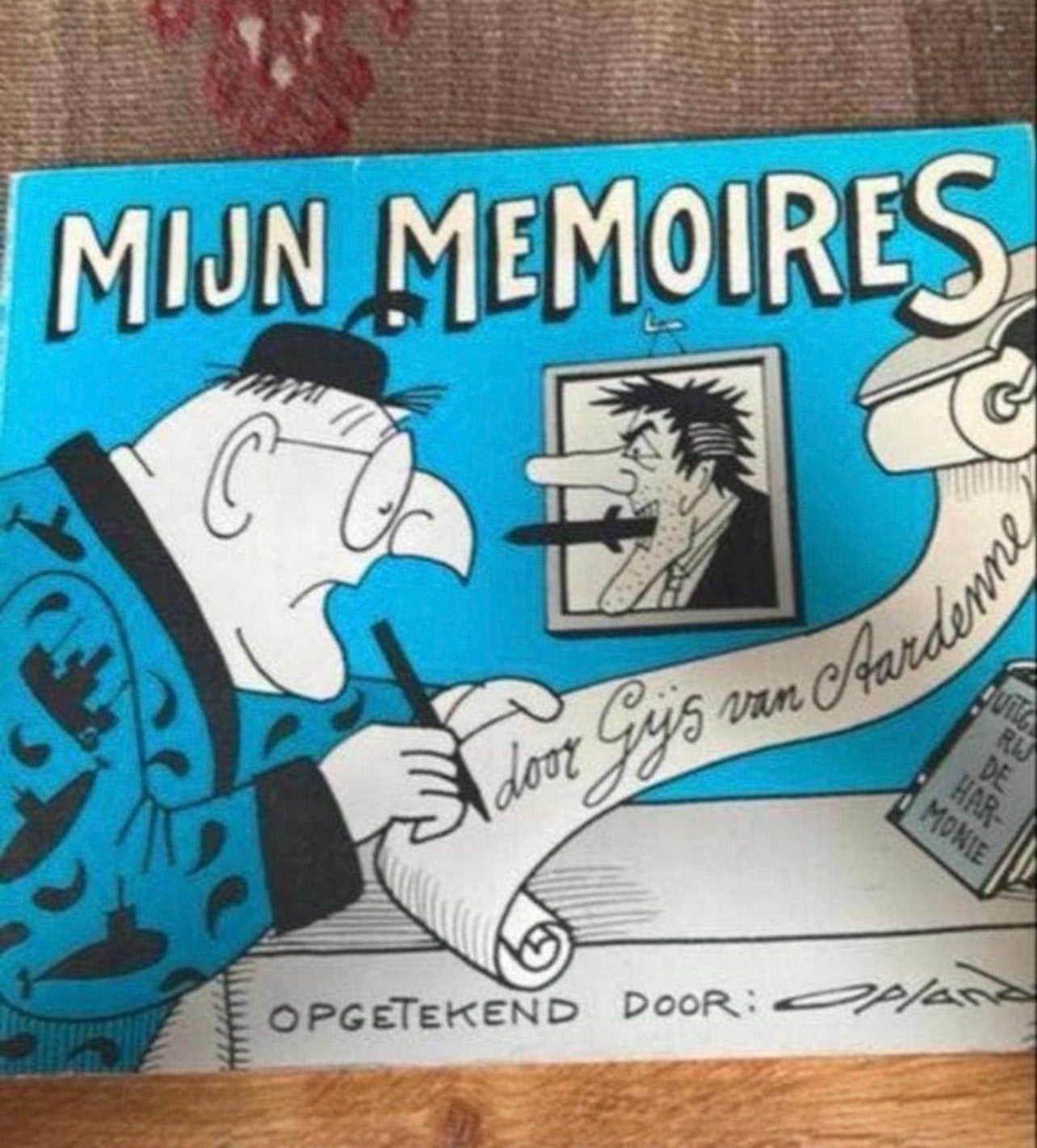 Mijn Memoires door Gijs van Aardenne - Politieke Cartoons, Ophalen of Verzenden, Gelezen, Politiek