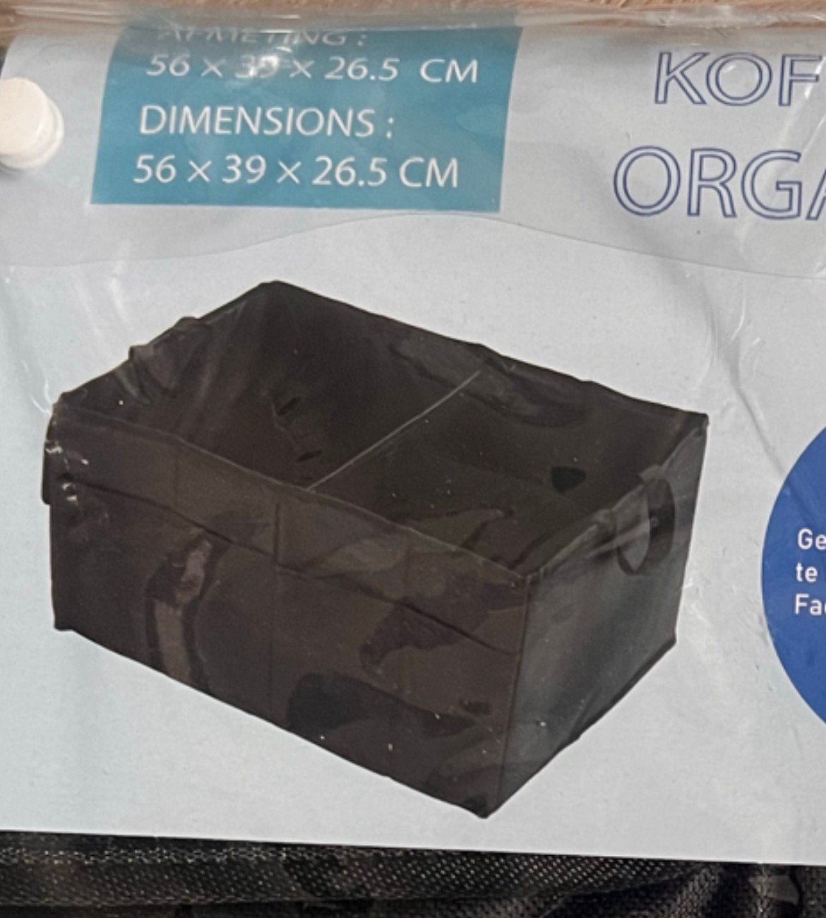 Handige Opvouwbare Kofferbak Organizer, Auto diversen, Auto-accessoires, Ophalen of Verzenden, Nieuw