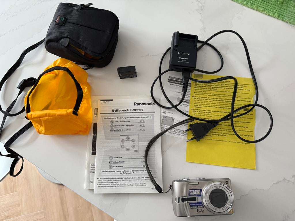 Panasonic DMC-TZ3 compact camera, Ophalen of Verzenden, Gebruikt, Overige merken
