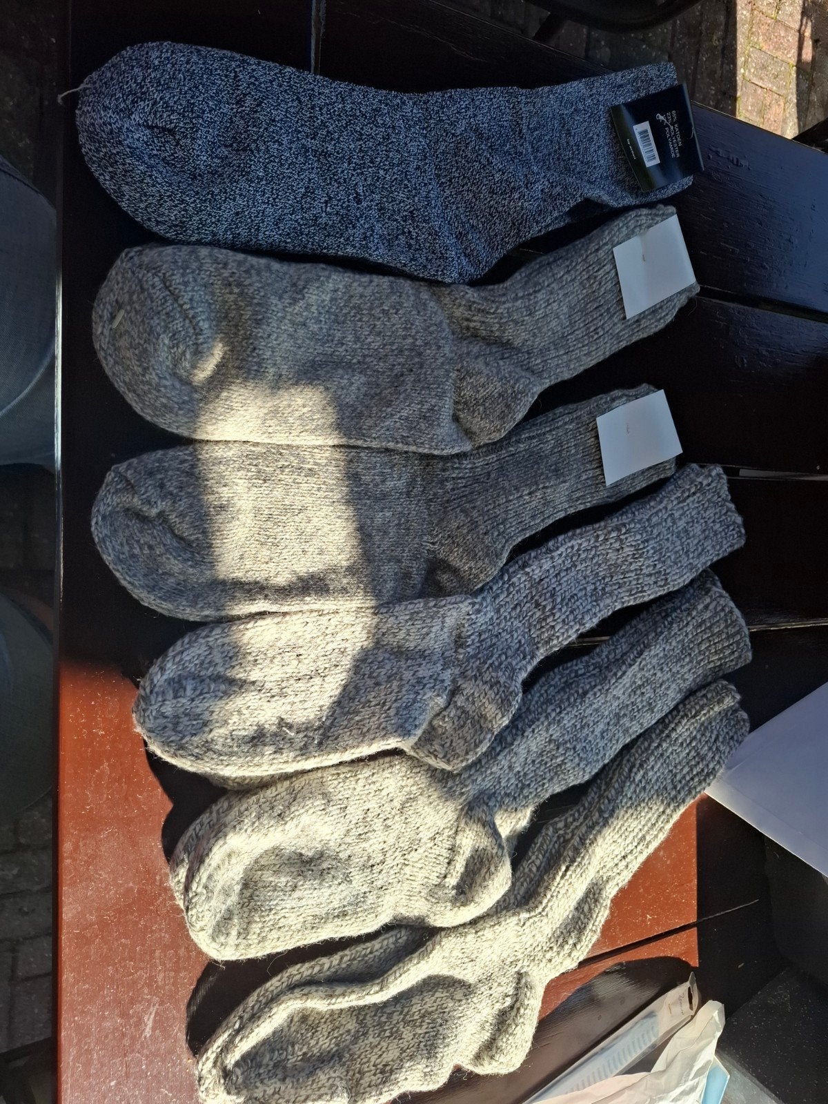 6 Paar Nieuwe Noorse Wollen Sokken Maat 41-42, Ophalen of Verzenden, Nieuw, Maat 39 t/m 42, Overige kleuren