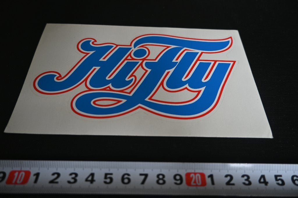 sticker Transparant Hi Fly, Ophalen of Verzenden, Zo goed als nieuw