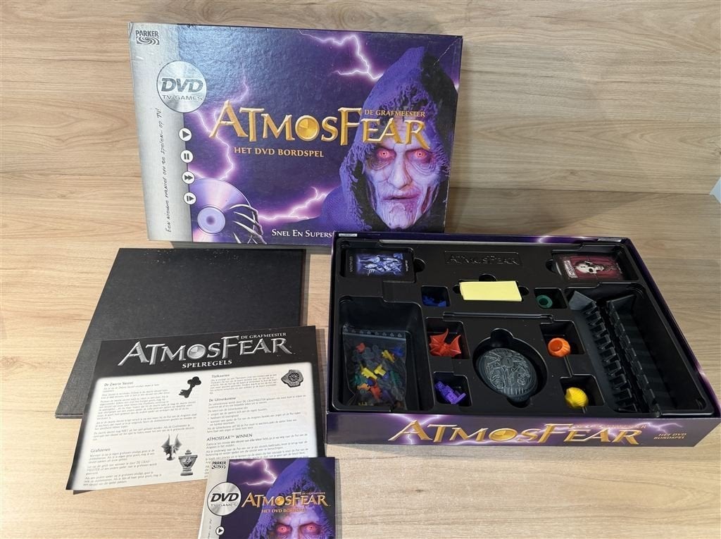 Atmosfear DVD - s6143, Hobby en Vrije tijd, Gezelschapsspellen | Bordspellen, Verzenden, Zo goed als nieuw