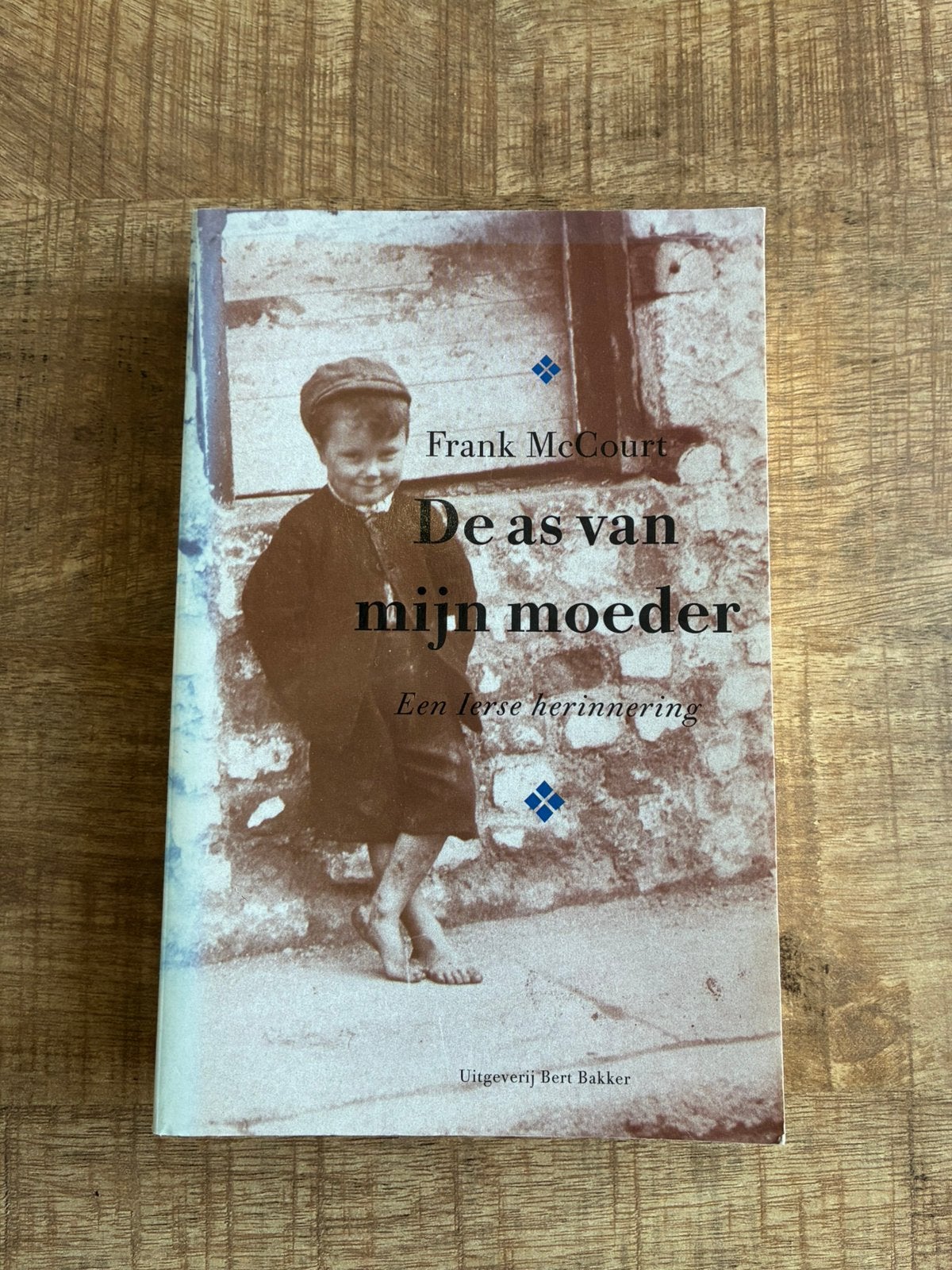 De as van mijn moeder - Frank McCourt, Ophalen of Verzenden, Zo goed als nieuw, Nederland
