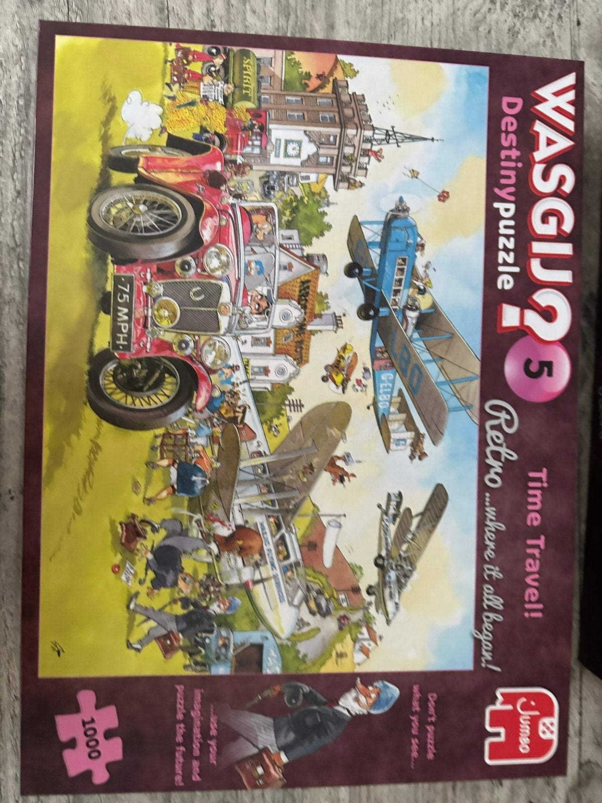 Puzzel wasgij, Ophalen of Verzenden, 500 t/m 1500 stukjes, Zo goed als nieuw