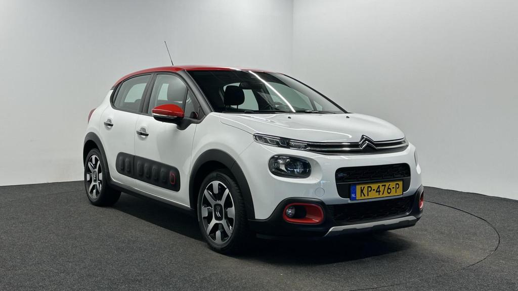 Citroen C3 1.2 PureTech S&S Shine CAMERA TREKHAAK CARPLAY CR, Auto's, Voorwielaandrijving, 1025 kg, Euro 6, 1199 cc