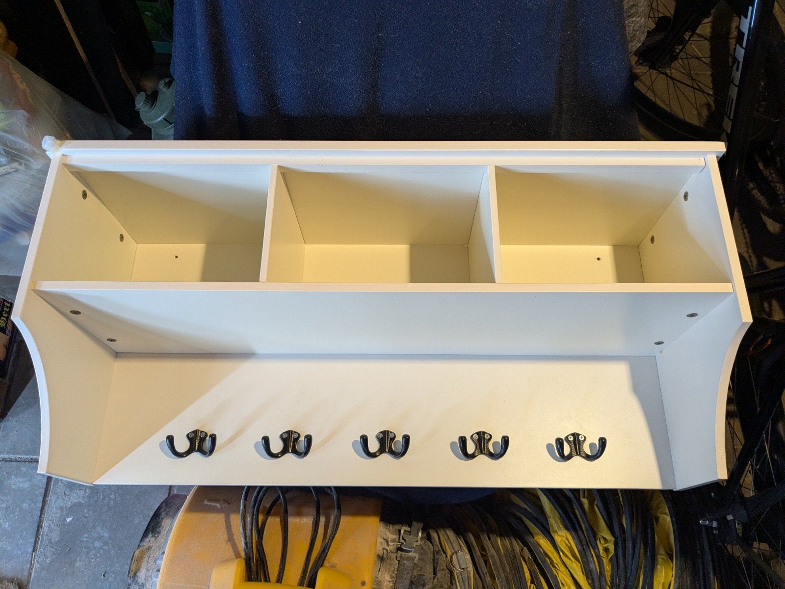 kapstok wit, Huis en Inrichting, Woonaccessoires | Kapstokken, Ophalen, Hout, Wandkapstok, Minder dan 100 cm