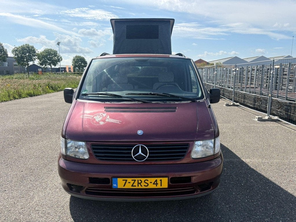 Mercedes-benz Vito,114 Camper ombouw, Euro 2, Stof, Gebruikt, 2000 kg