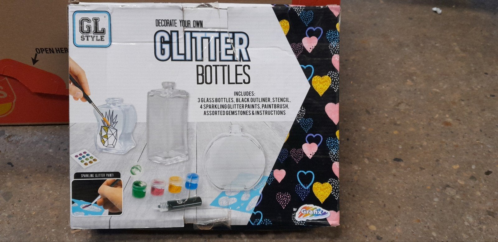 GL Style Glitter Bottles Knutselset - Nieuw, Nieuw, Meerkleurig, Ophalen of Verzenden, Overige merken