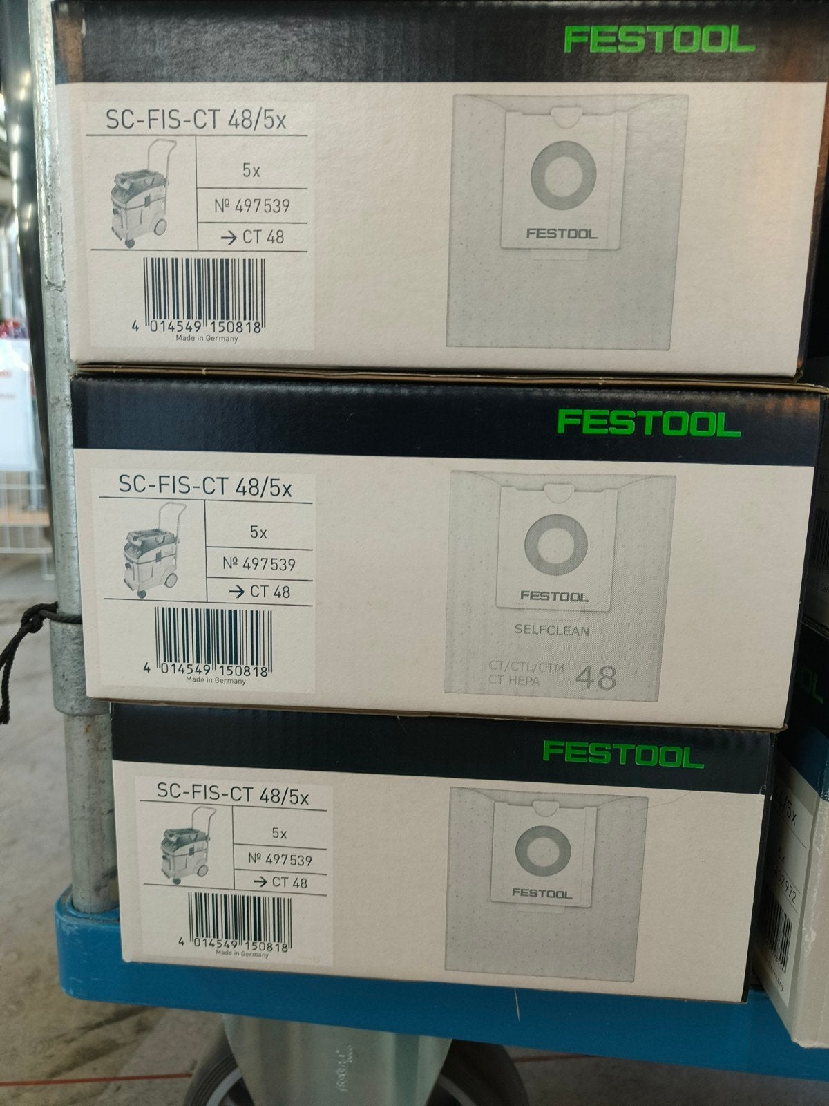 Stofzakken Festool CT48, Ophalen of Verzenden, Nieuw