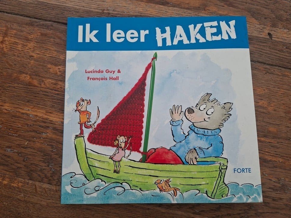 Ik leer haken - Zo goed als nieuw, Breien en Haken, Lucinda Guy & François Hall, Ophalen of Verzenden, Zo goed als nieuw