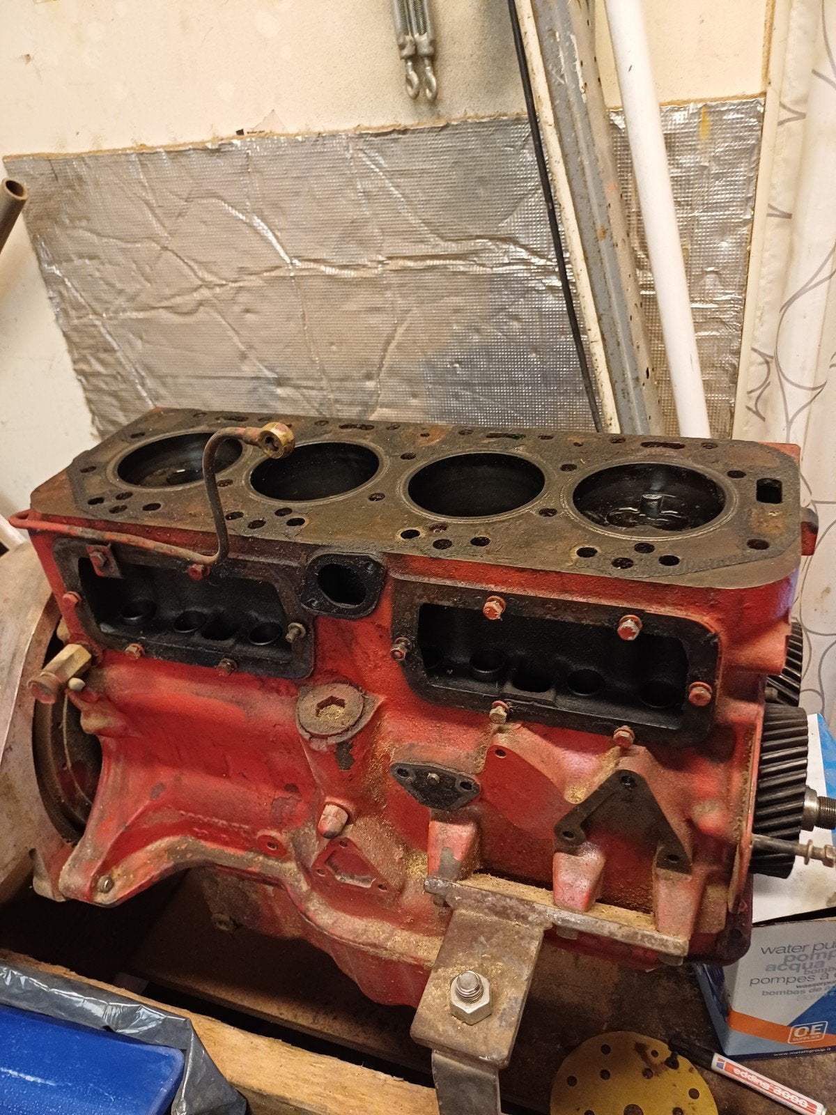 Indenor XDP490 Dieselmotor onderdelen, Ophalen, Gebruikt