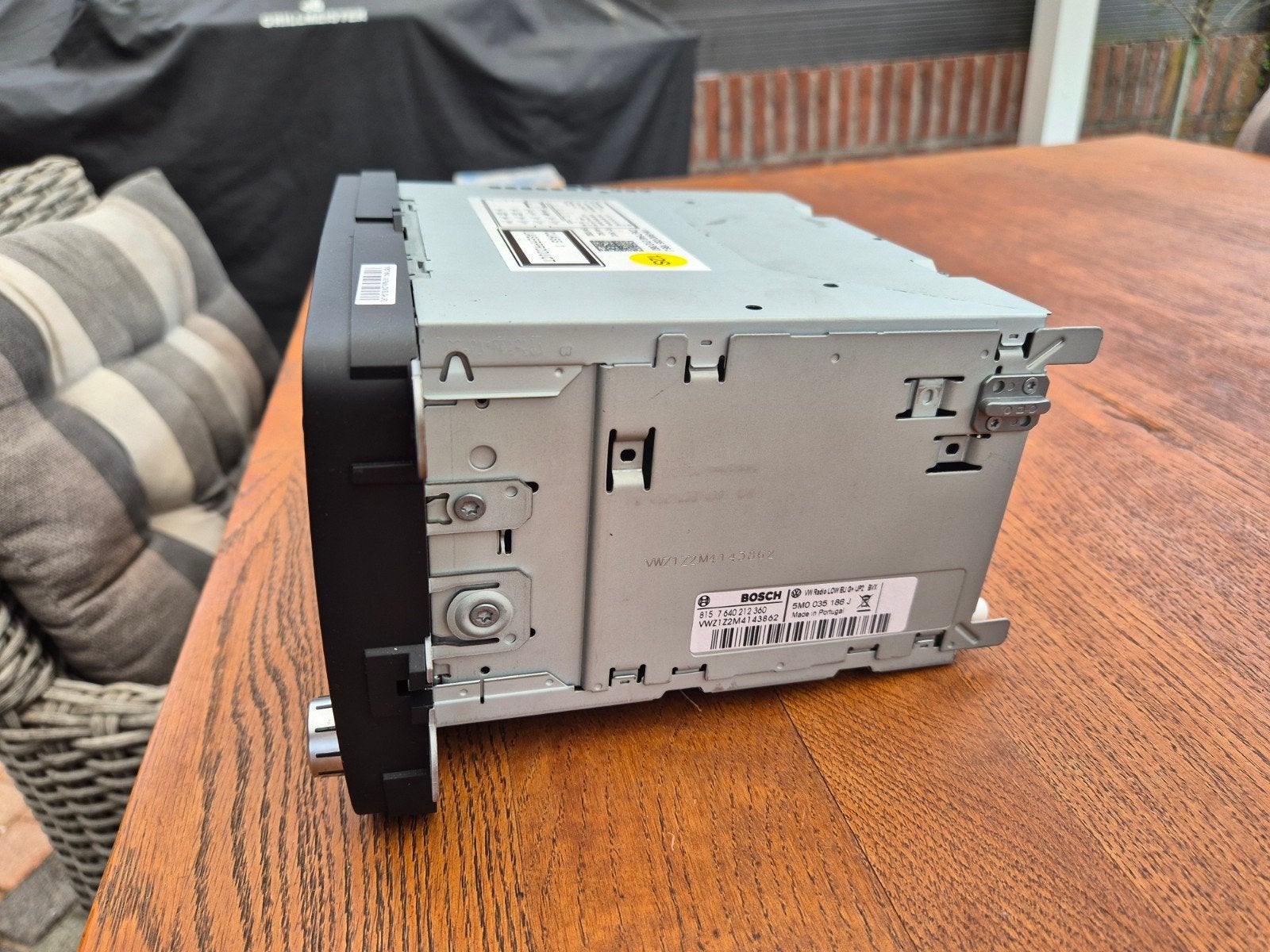 Radio Volkswagen Polo 6R, Ophalen of Verzenden, Gebruikt