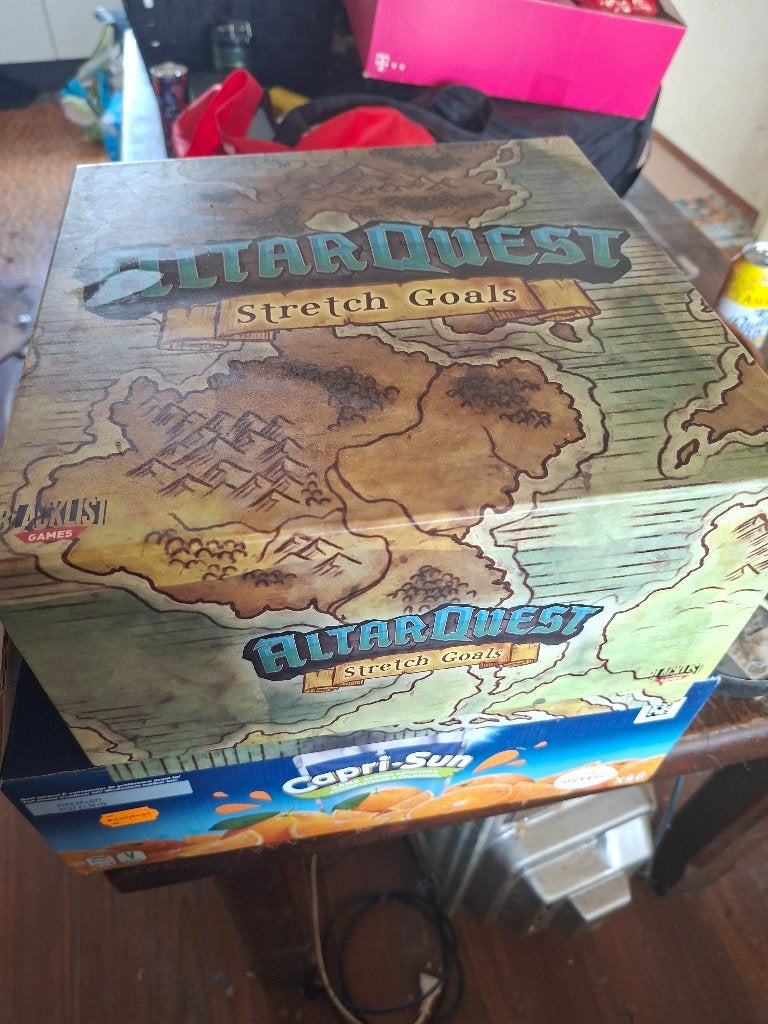 Altar Quest Bordspel, Hobby en Vrije tijd, Gezelschapsspellen | Bordspellen, Drie of vier spelers, Ophalen of Verzenden, Zo goed als nieuw