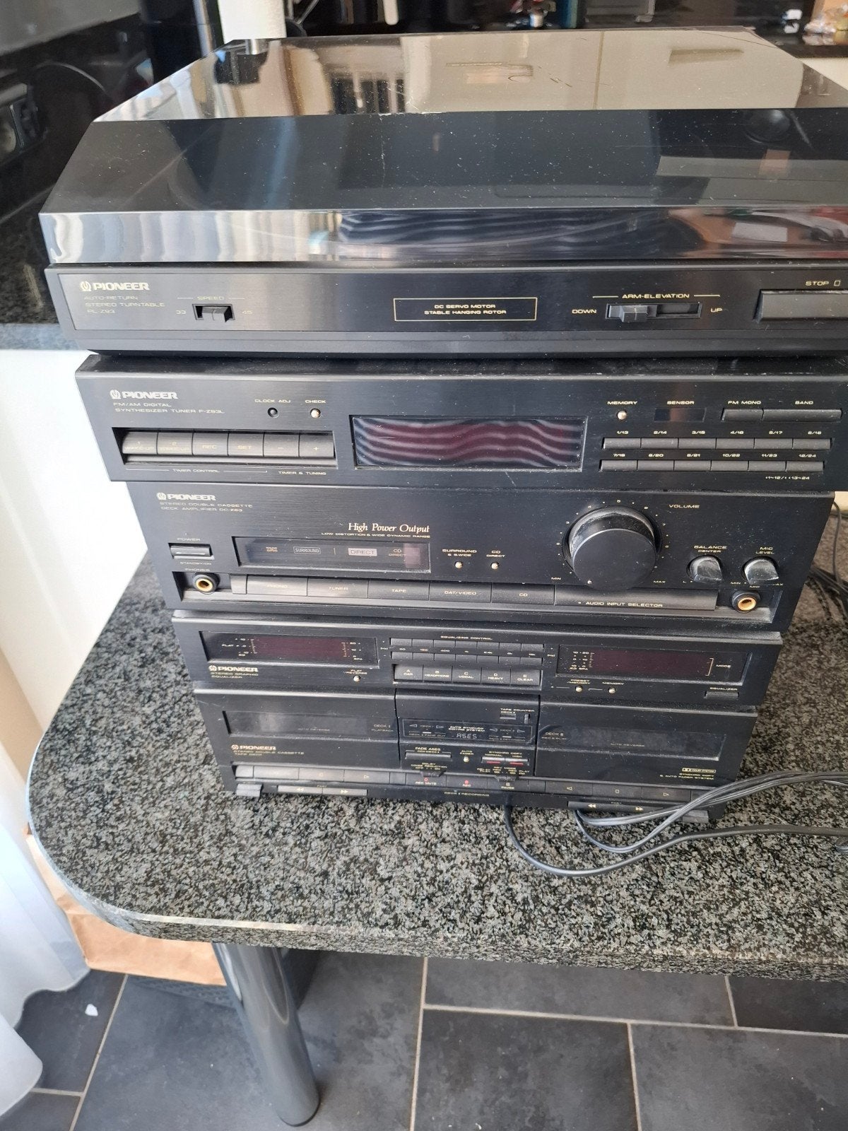 stereotoren pioneer, Ophalen, Pioneer