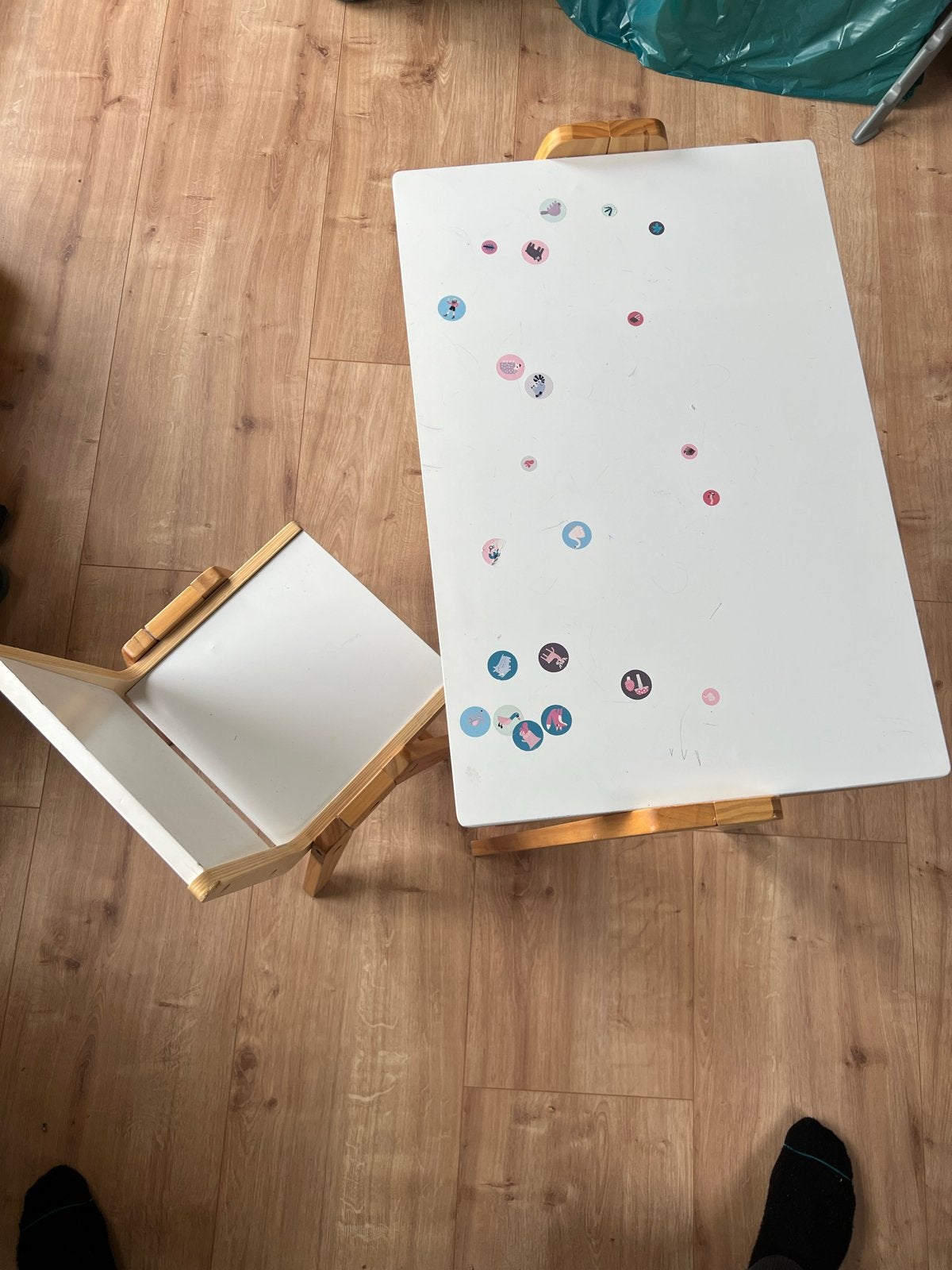 Kinderbureau en stoel, Petit Ameli, Ophalen, Gebruikt, Tafel(s) en Stoel(en)