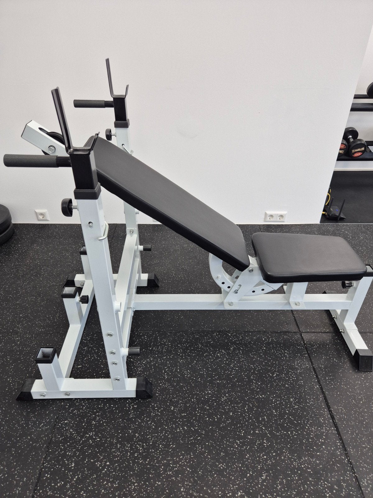Gorilla halterbank, Ophalen, Gebruikt, Benen, Fitnessbank