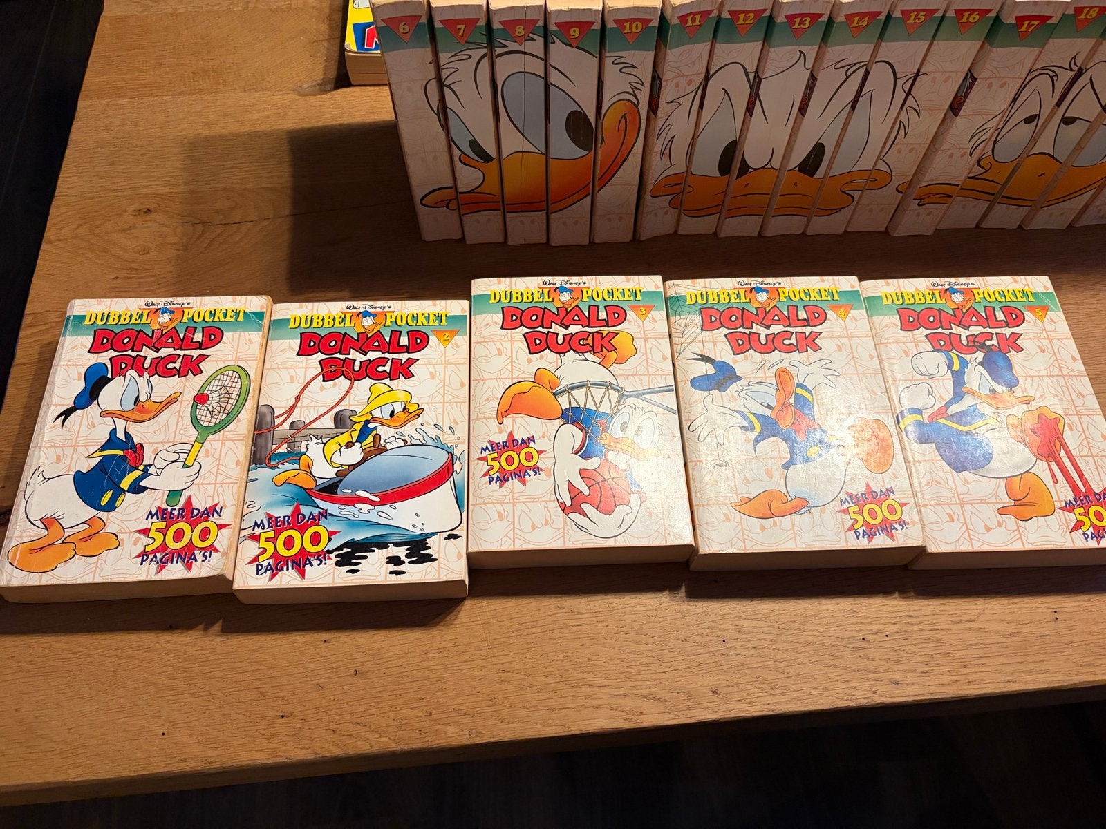 Donald Duck Dubbelpocket en Mega Pocket collectie, Meerdere stripboeken, Ophalen of Verzenden, Gelezen
