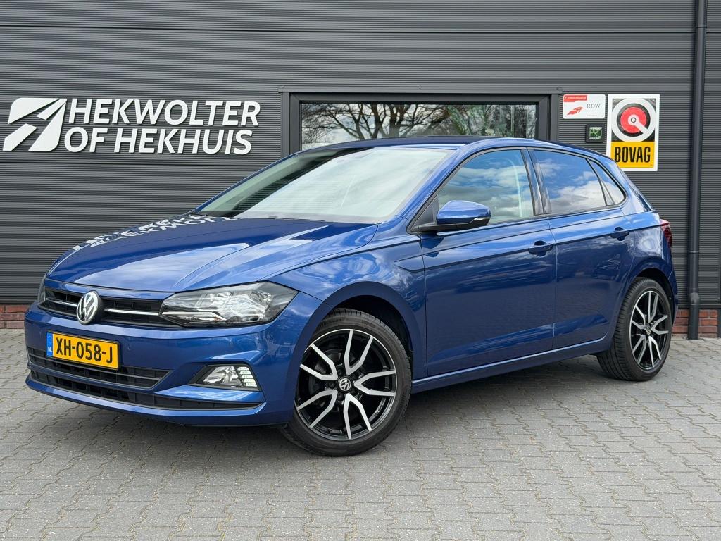 Volkswagen Polo 1.0 TSI Comfortline | Navi | Carplay | ACC |, Euro 6, Blauw, 23 km/l, Origineel Nederlands