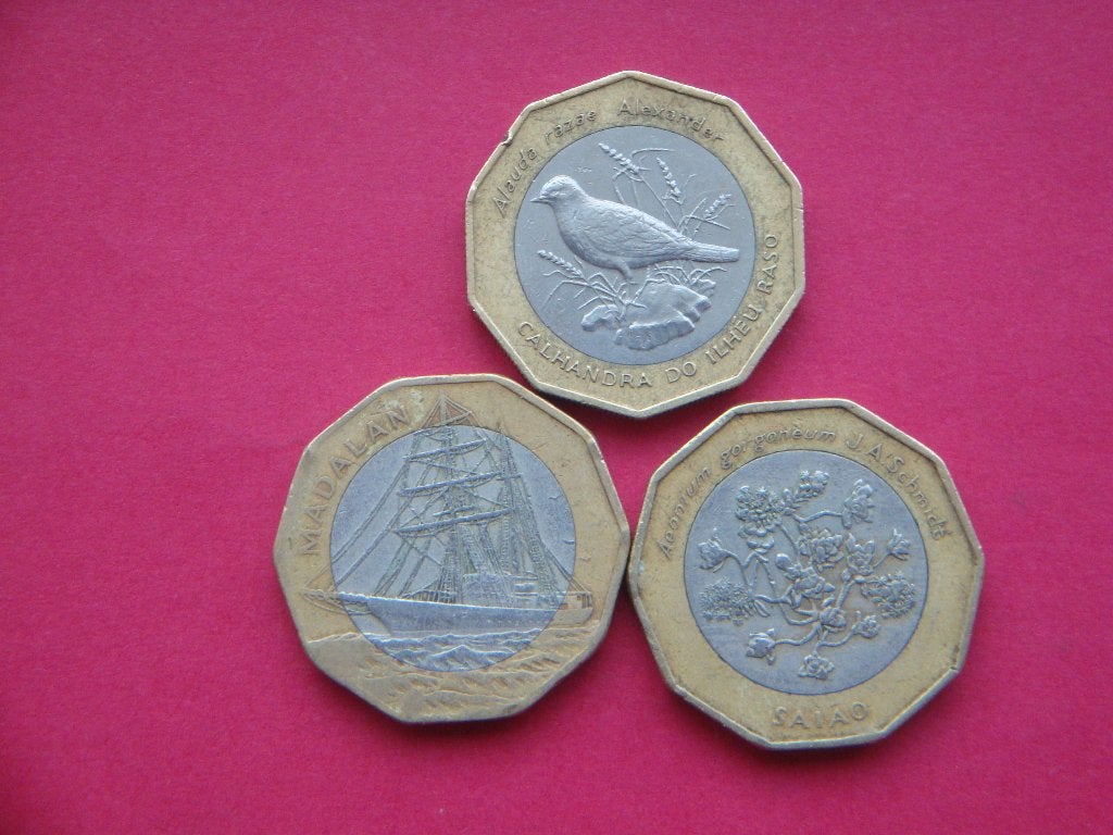 Kavel Kaapverdische Eilanden setje munten 100 Escudo 1994., Postzegels en Munten, Munten | Afrika, Verzenden, Overige landen, Setje