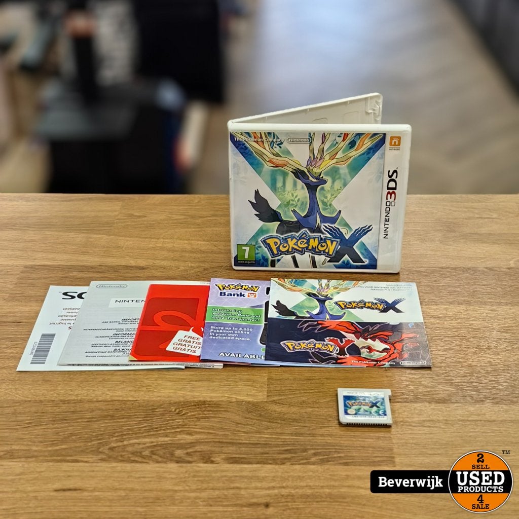 Pokemon X - 3DS Game, Nintendo, Gebruikt, Support@nintendo.com, 11-1 Hokotate-cho, Kamitoba, Minami-ku
Kyoto 601-8501
Japan