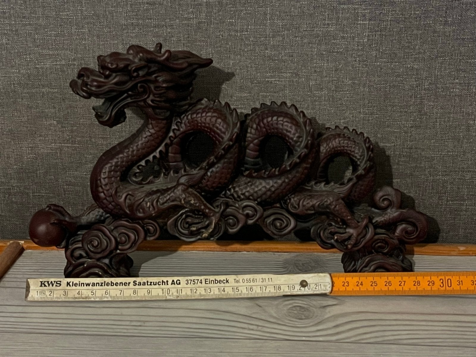 Decoratieve Draak Sculptuur - Aziatische Stijl, Ophalen, Zo goed als nieuw, Fantasy