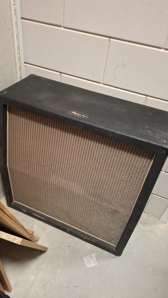 Line 6 Flextone 4x12 Gitaar Cabinet, Ophalen, Gebruikt, Gitaar, 100 watt of meer