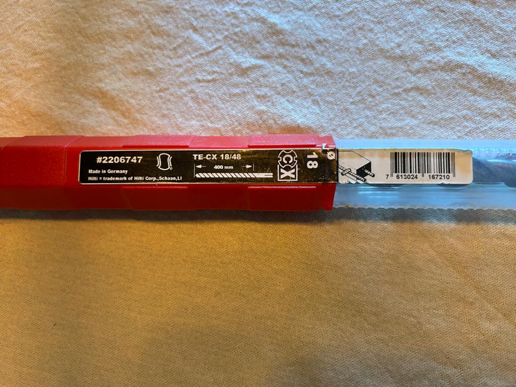 Hilti steenboor 18 400 mm nieuw, Ophalen of Verzenden, Nieuw, Boor- en/of Breekhamer