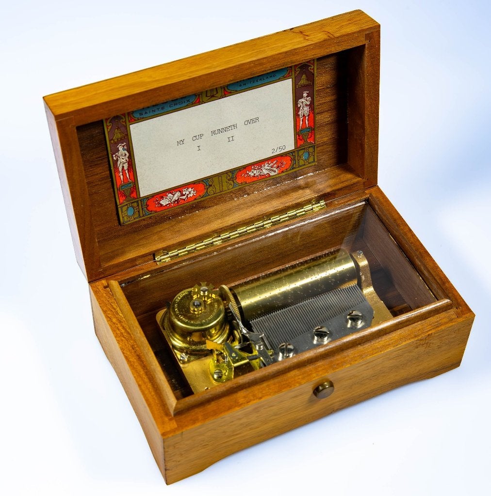 Muziekdoos speeldoos Reuge L'Auberson 2.50, Ophalen of Verzenden