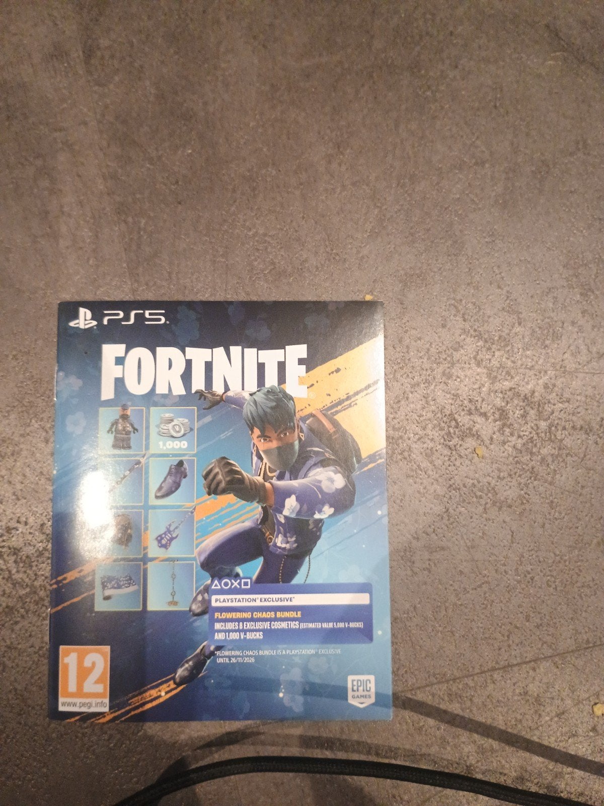 Fortnite Flowering Chaos Bundle PS5 (Nieuw), Spelcomputers en Games, Online, Shooter, Nieuw, Ophalen of Verzenden