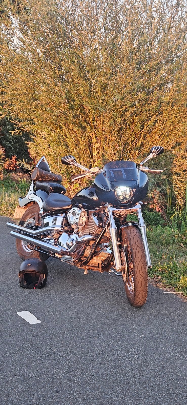 YAMAHA XVS 1100 DRAGSTAR CLUBSTYLE, 2 cilinders, Chopper, Gebruikt, Meer dan 35 kW