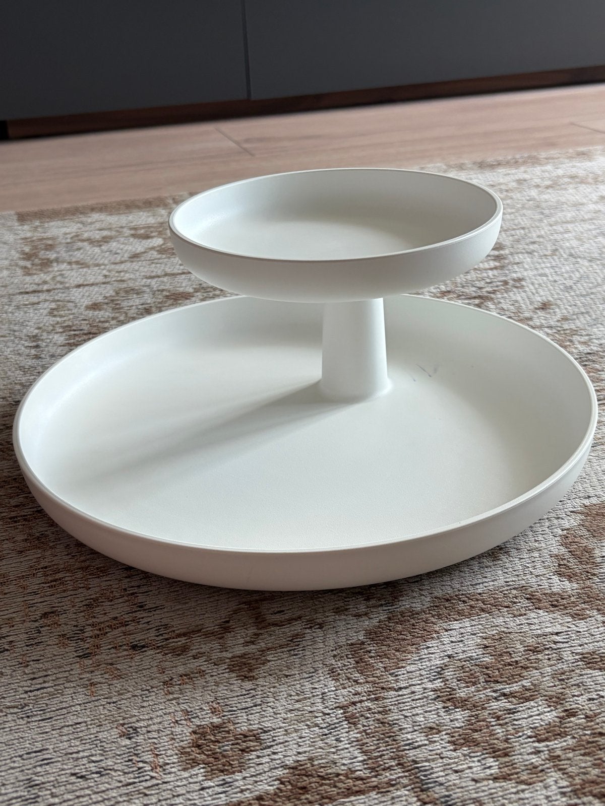 Vitra Rotray Tray Dienblad - Wit, Kunststof, Gebruikt, Schaal, Rond