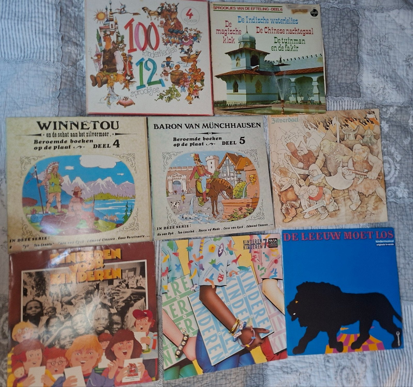 Vinylplaten met muziek voor kinderen, Ophalen of Verzenden, Zo goed als nieuw, Overige formaten