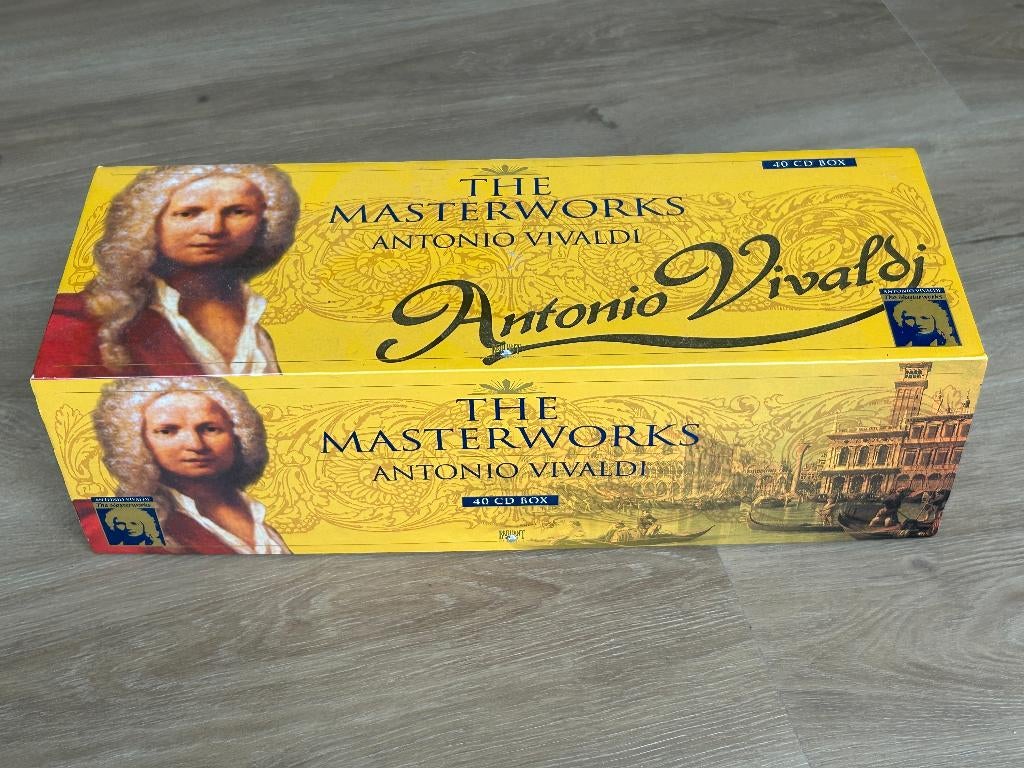 Antonio Vivaldi, 40CD box, Ophalen, Boxset, Zo goed als nieuw, Orkest of Ballet