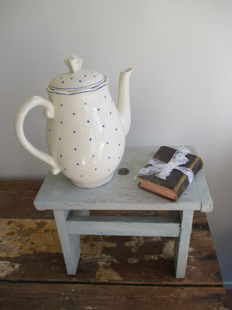 brocante oude theepot van boch, Ophalen of Verzenden