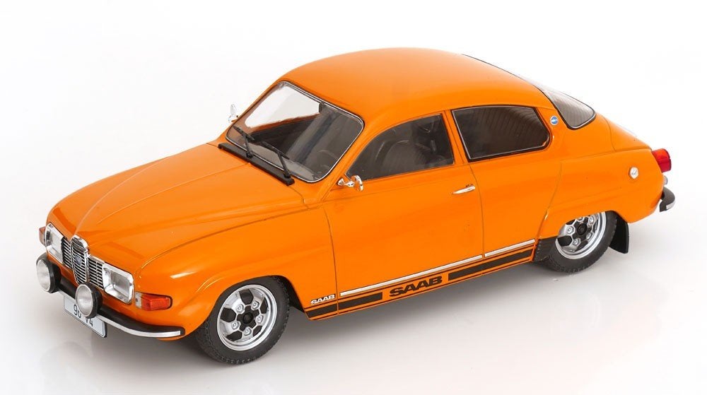Saab 96 V4 1970 Oranje 1-18 MCG Models, Overige merken, Tschuiten@hotmail.com, Duitsland, Auto