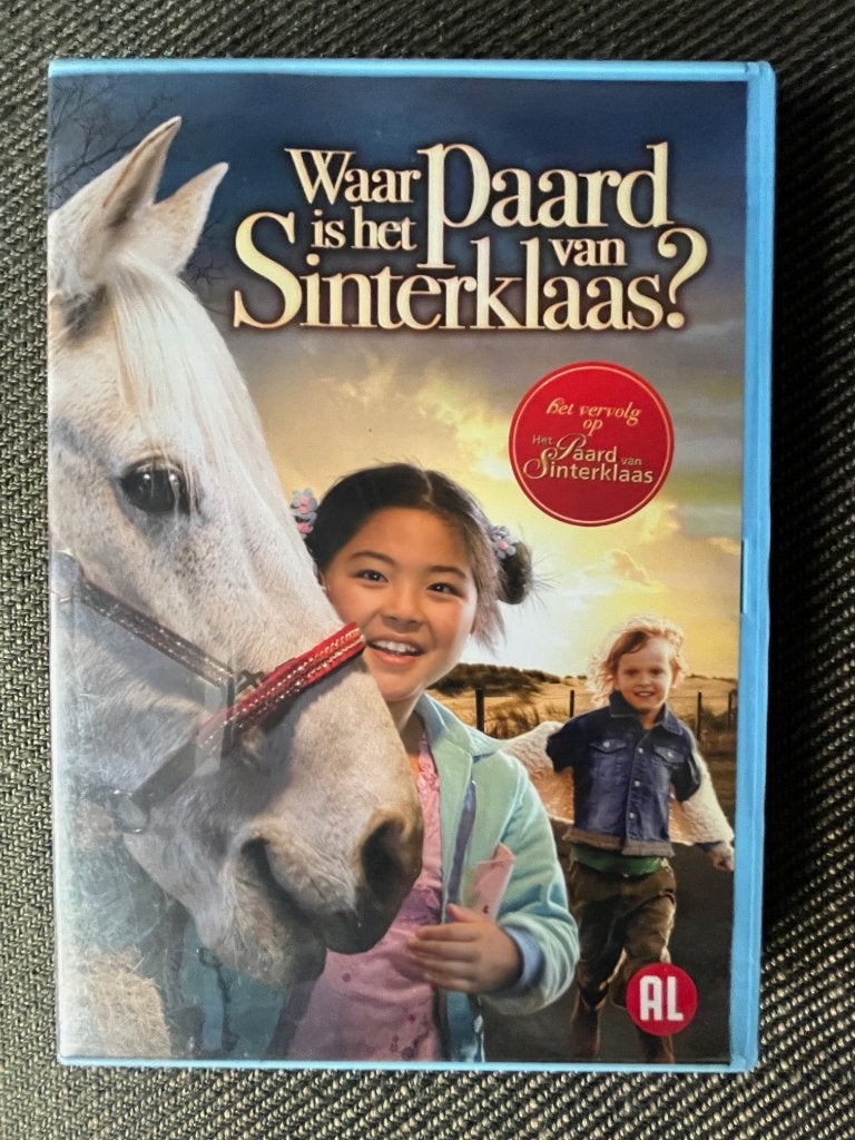 DVD Waar is het paard van Sinterklaas?, Avontuur, Alle leeftijden, Ophalen of Verzenden, Zo goed als nieuw