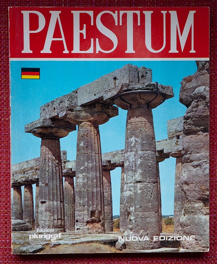 Fotoboek Paestum (duitstalig), Ophalen of Verzenden, Overige onderwerpen, Onbekend, Gelezen