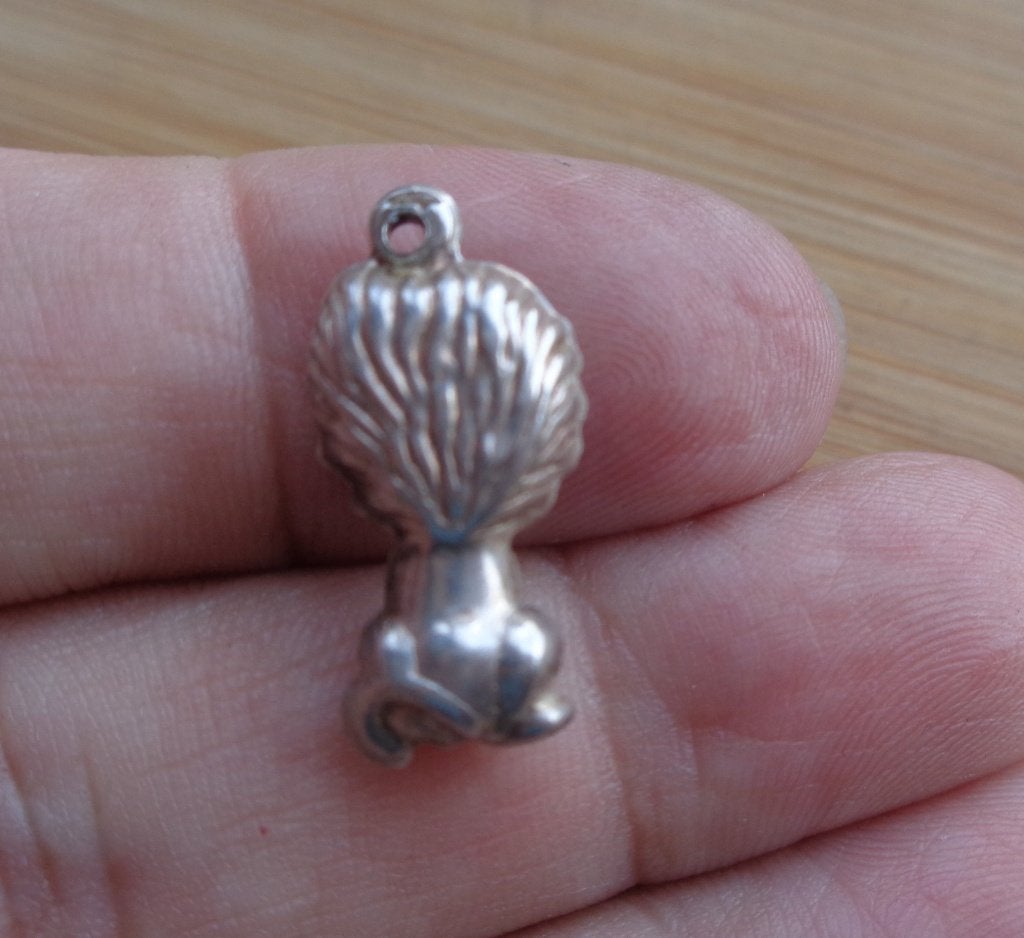 zilveren vintage bedel leeuw [316], Overige merken, Verzenden, Zo goed als nieuw, 1 bedel