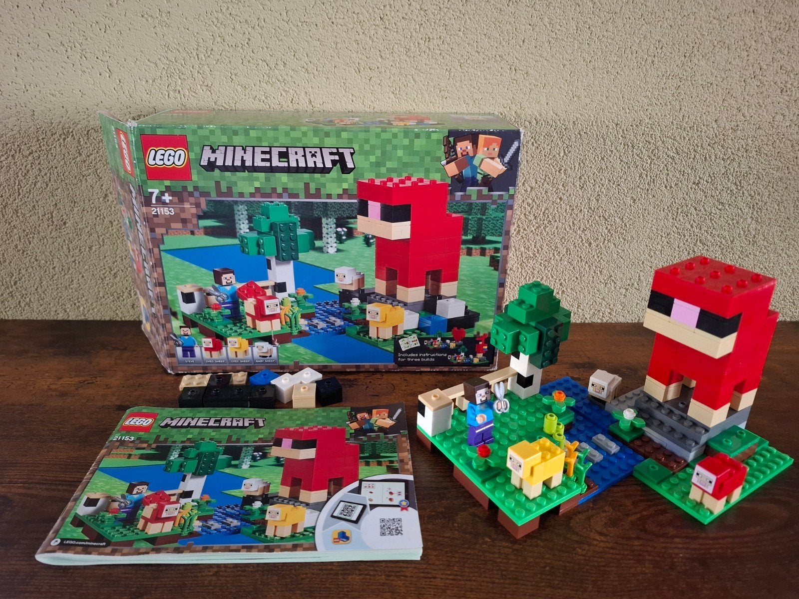 lego minecraft 21153, Ophalen of Verzenden, Zo goed als nieuw