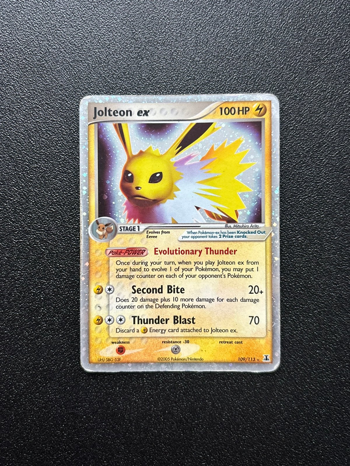 Jolteon ex 109 Delta species (Played), Hobby en Vrije tijd, Ophalen of Verzenden, Zo goed als nieuw
