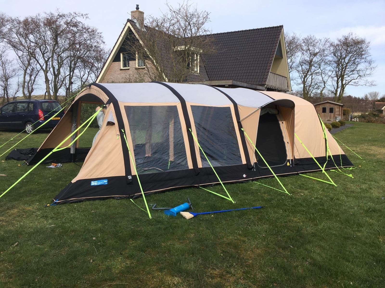 Veiling Kampa Croyde 6 Classic air, Caravans en Kamperen, Tenten, Ophalen, Gebruikt, Tot en met 6