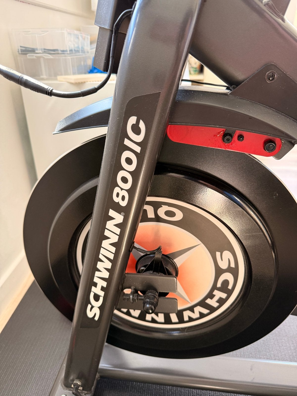 Schwinn 800IC Indoor Cycle - Z.g.a.n., Ophalen, Spinningfiets, Zo goed als nieuw, Metaal