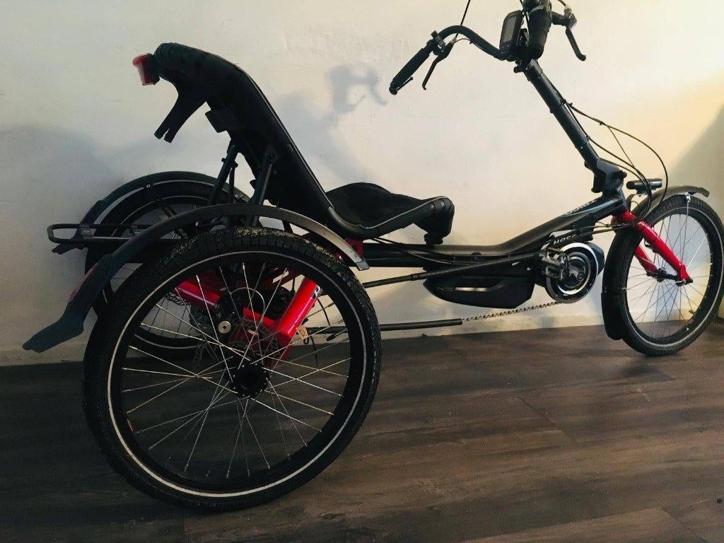 Hase Trigo Up Electrische Ligfiets te koop., Ophalen of Verzenden, Gebruikt, Overige merken